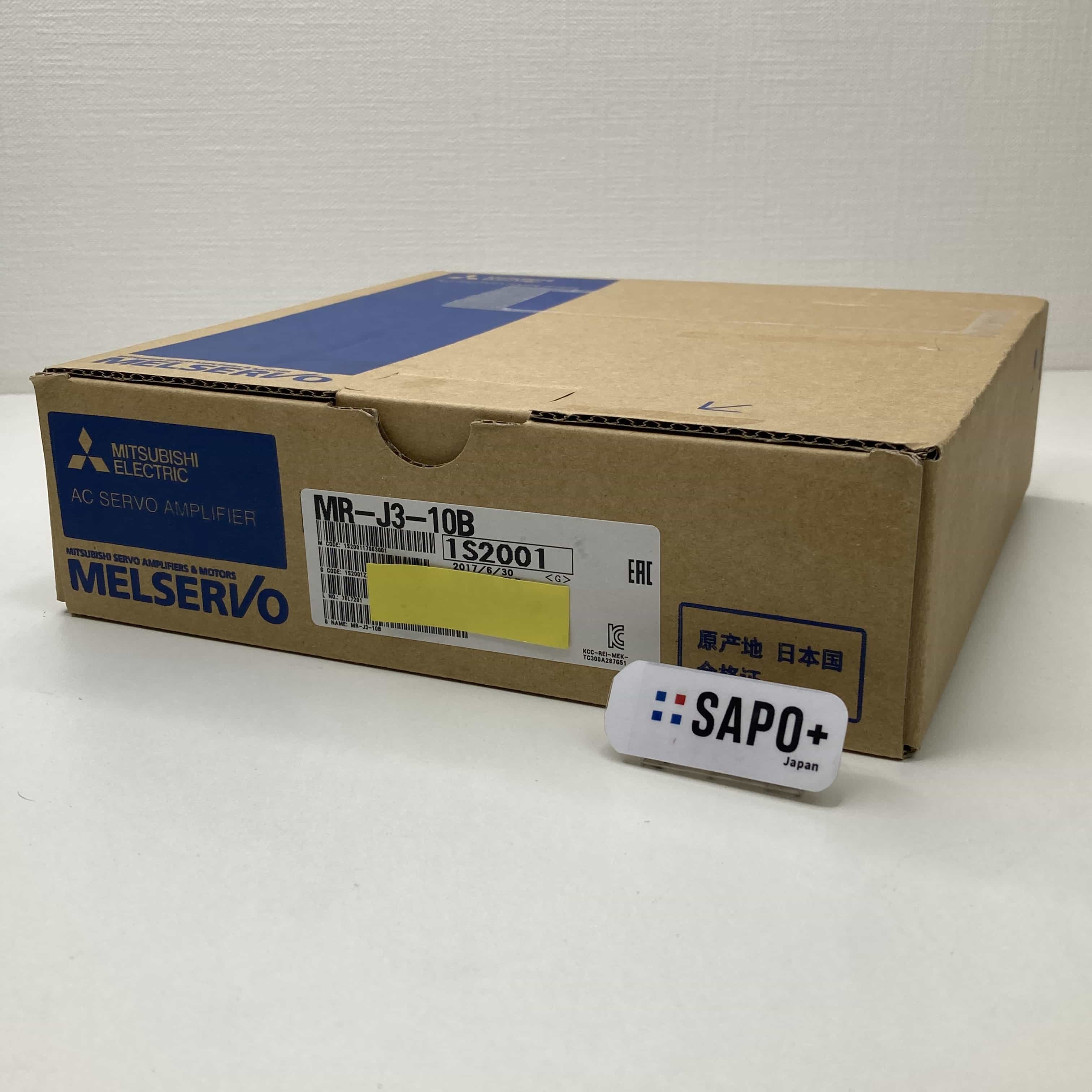 直営店で購入した正規品 三菱電機 AC SERVO ACサーボアンプ MR-J3-10B